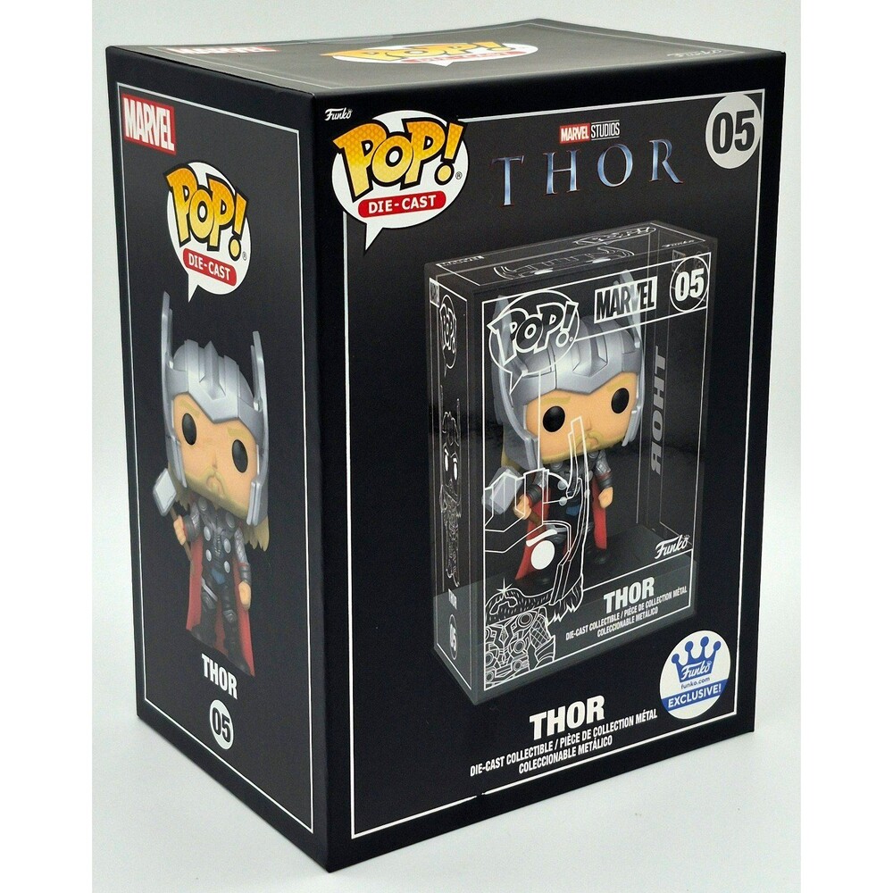 Funko Pop Die-Cast Thor #05 Marvel Funko Shop Exclusive Non-Chase